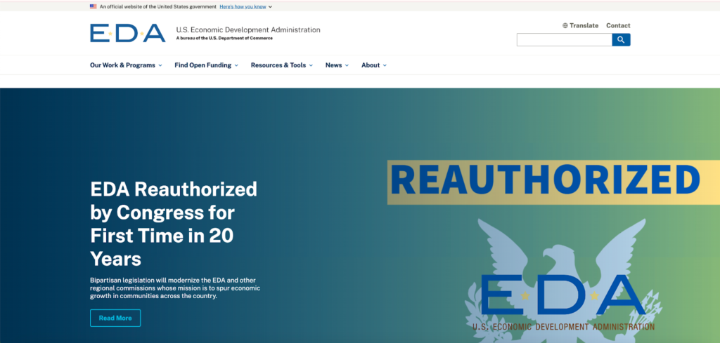 nonprofit-grants-eda