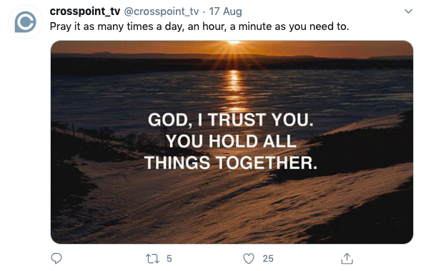 church social media strategy twitter