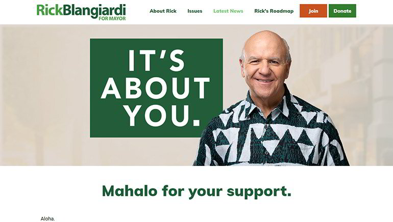 political-campaign-literature-website-example