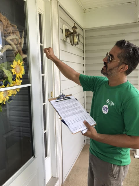 door-knocking