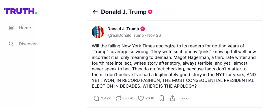 bluesky-echo-chamber-truth-social-trump