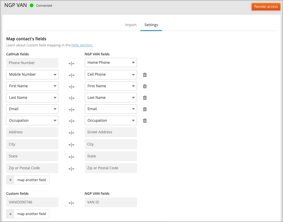6_NGP_VAN_Integration_CallHub_contact_fields